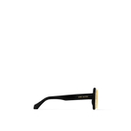 LV Super Vision Round Sunglasses – Black &amp; Gold-Toned
