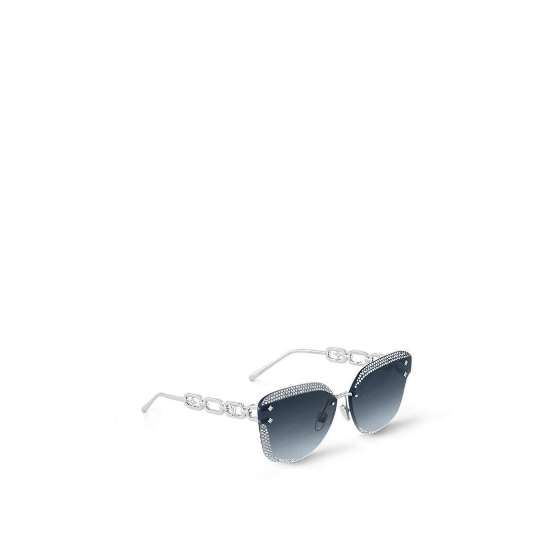 LV Jewel Strass Cat Eye Sunglasses