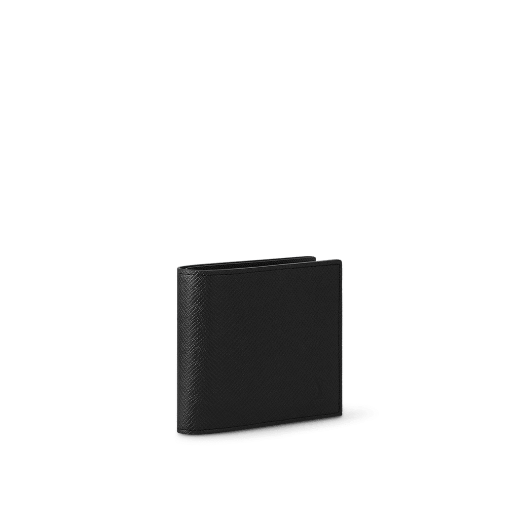 Louis Vuitton Marco Wallet – Black Taiga Leather
