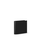 Louis Vuitton Marco Wallet – Black Taiga Leather