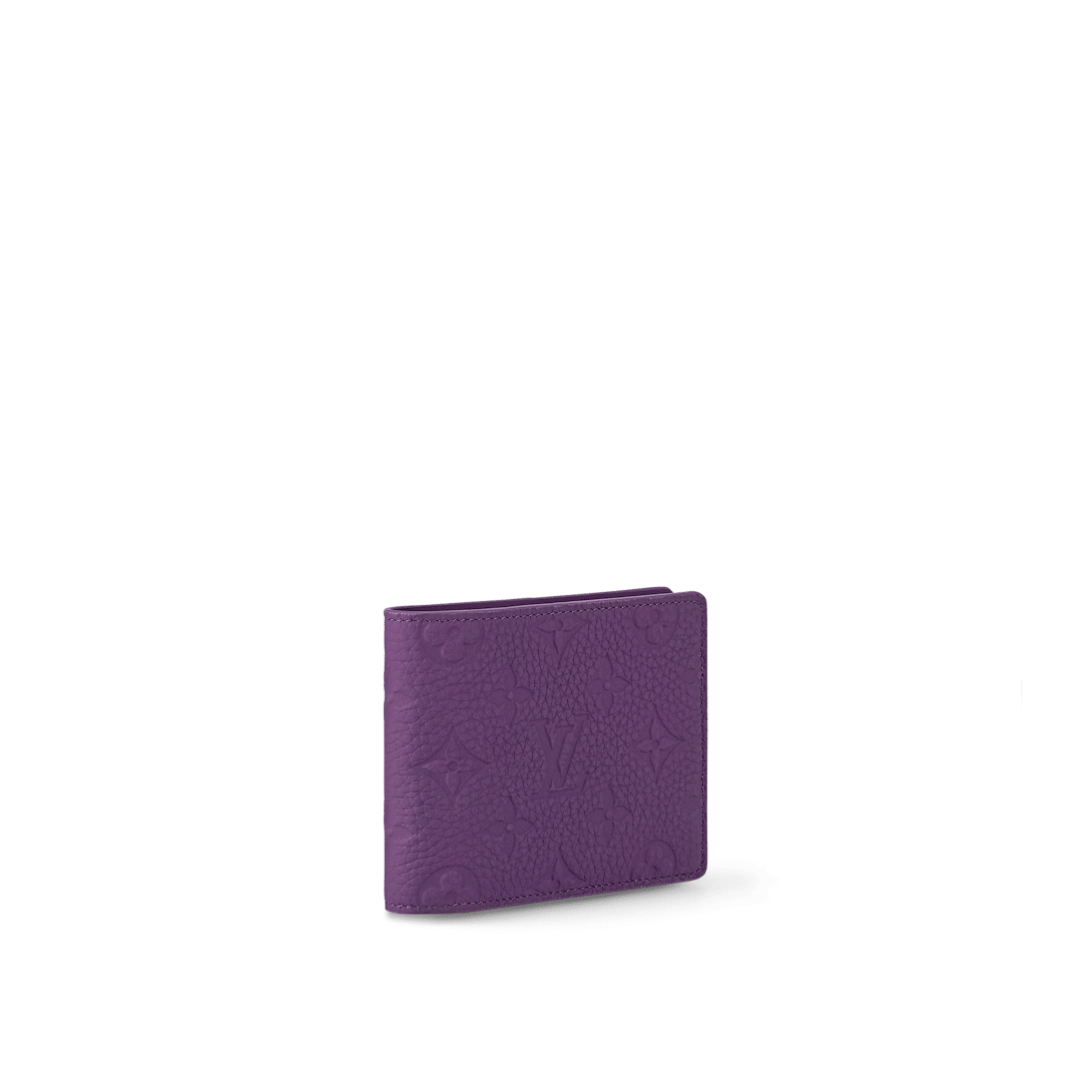 Louis Vuitton Multiple Wallet – Purple Night Taurillon Monogram