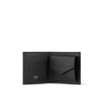 Louis Vuitton Marco Wallet – Black Taiga Leather