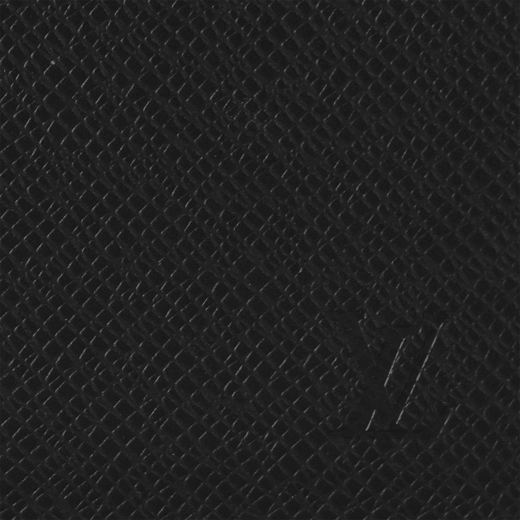 Louis Vuitton Marco Wallet – Black Taiga Leather