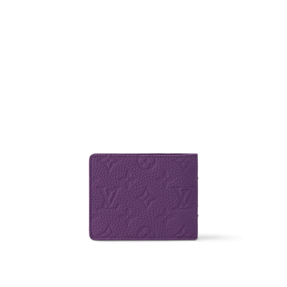 Louis Vuitton Multiple Wallet – Purple Night Taurillon Monogram