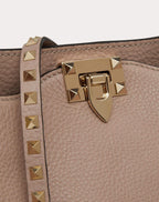 MEDIUM GRAINY CALFSKIN ROCKSTUD BAG