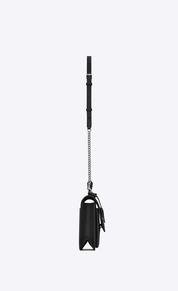 SUNSET MEDIUM TOP HANDLE IN SMOOTH LEATHER