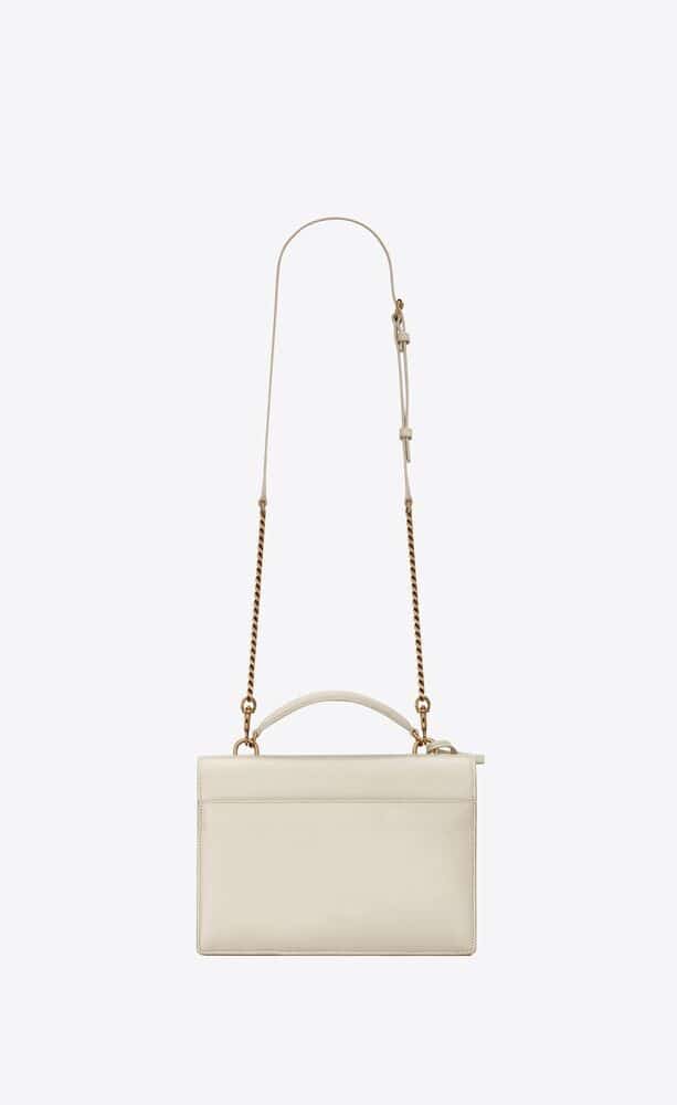 SUNSET MEDIUM TOP HANDLE IN SMOOTH LEATHER