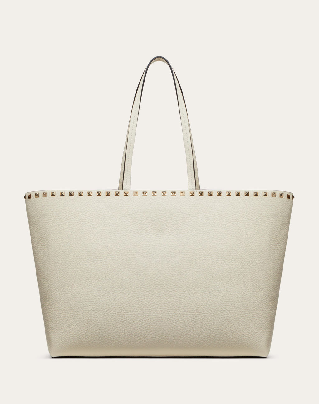 ROCKSTUD GRAINY CALFSKIN TOTE BAG