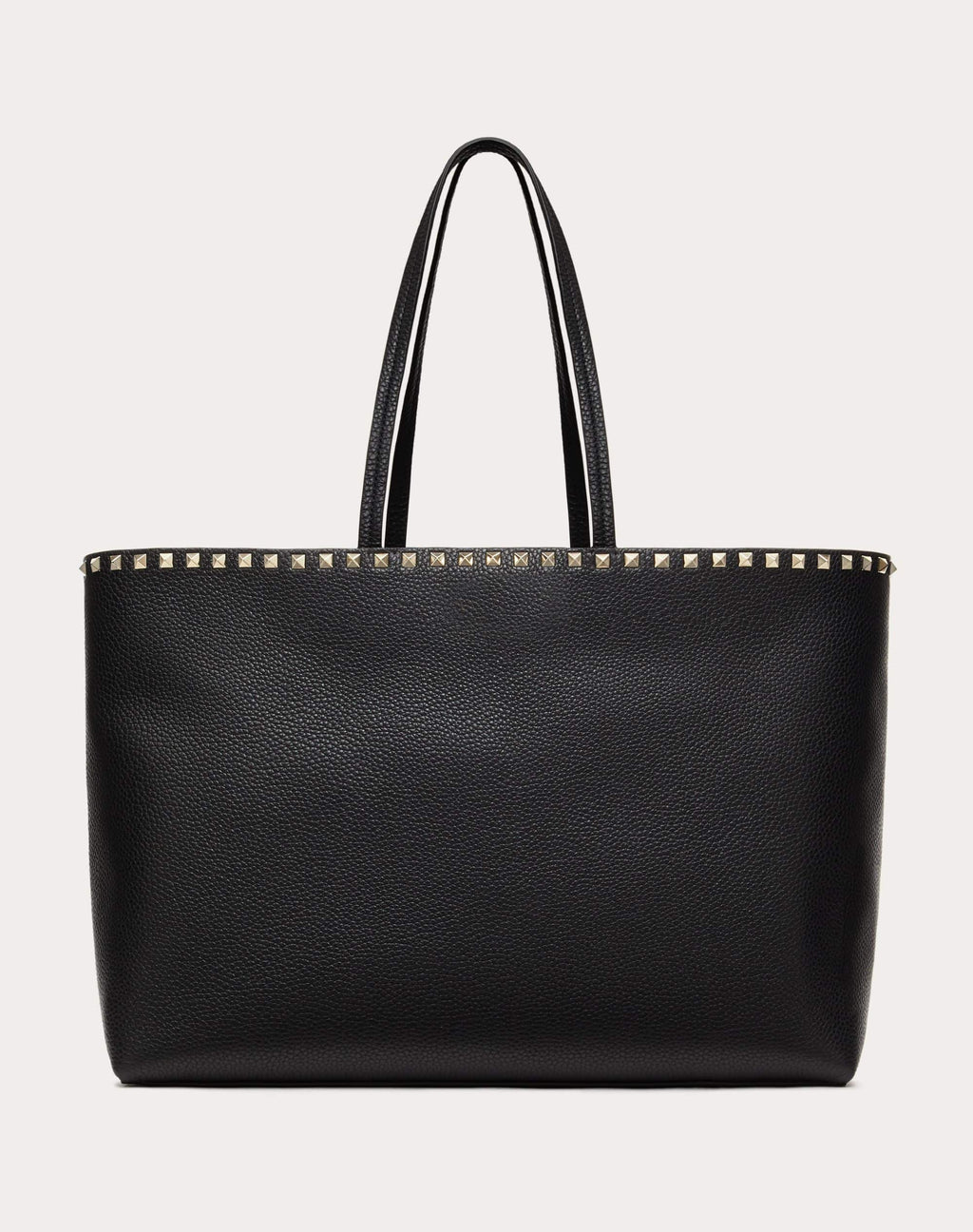 ROCKSTUD GRAINY CALFSKIN TOTE BAG