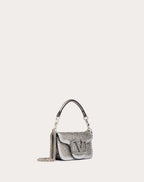 SMALL LOCÒ SHOULDER BAG WITH RHINESTONES