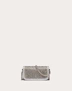 SMALL LOCÒ SHOULDER BAG WITH RHINESTONES
