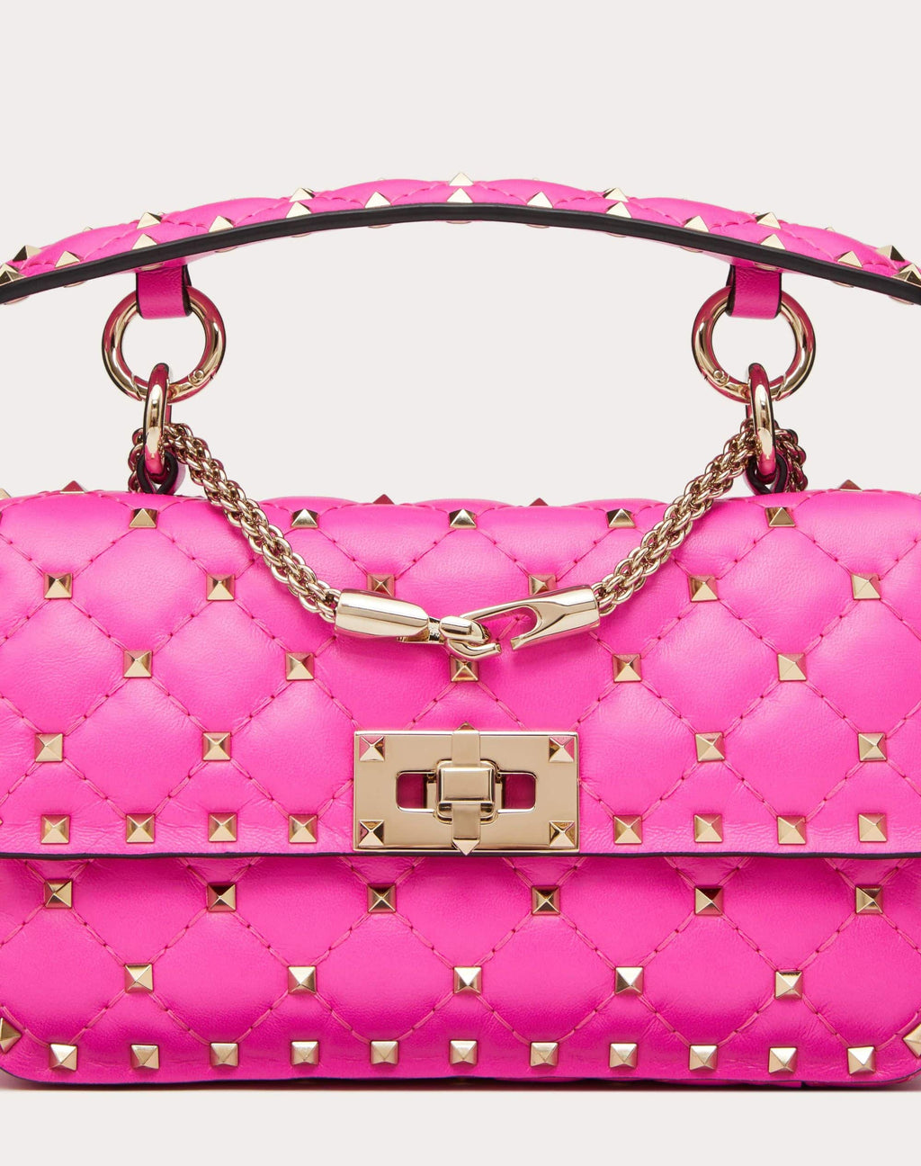 SMALL NAPPA ROCKSTUD SPIKE BAG