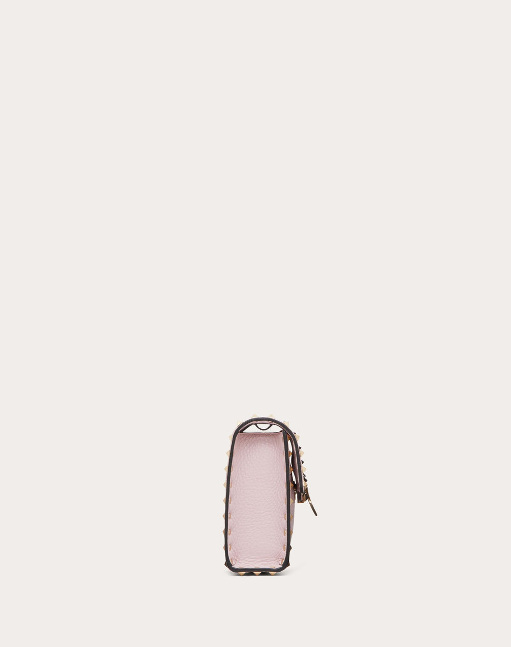SMALL ROCKSTUD GRAINY CALFSKIN CROSSBODY BAG