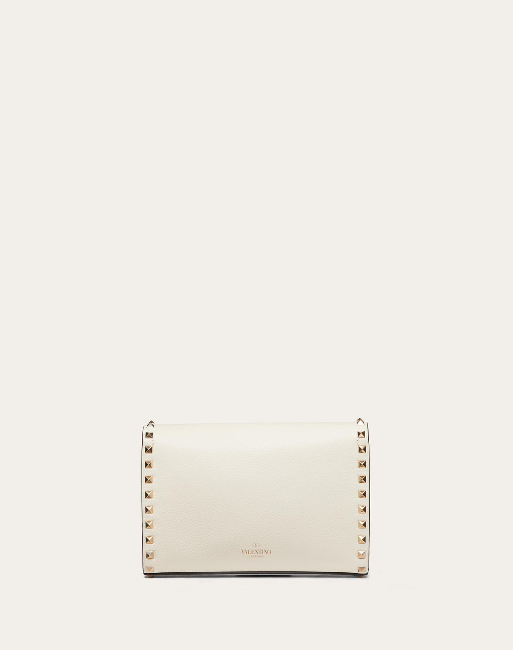 SMALL ROCKSTUD GRAINY CALFSKIN CROSSBODY BAG