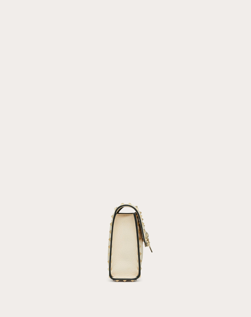 SMALL ROCKSTUD GRAINY CALFSKIN CROSSBODY BAG