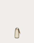 SMALL ROCKSTUD GRAINY CALFSKIN CROSSBODY BAG
