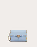 SMALL ROCKSTUD GRAINY CALFSKIN CROSSBODY BAG
