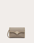 SMALL ROCKSTUD GRAINY CALFSKIN CROSSBODY BAG