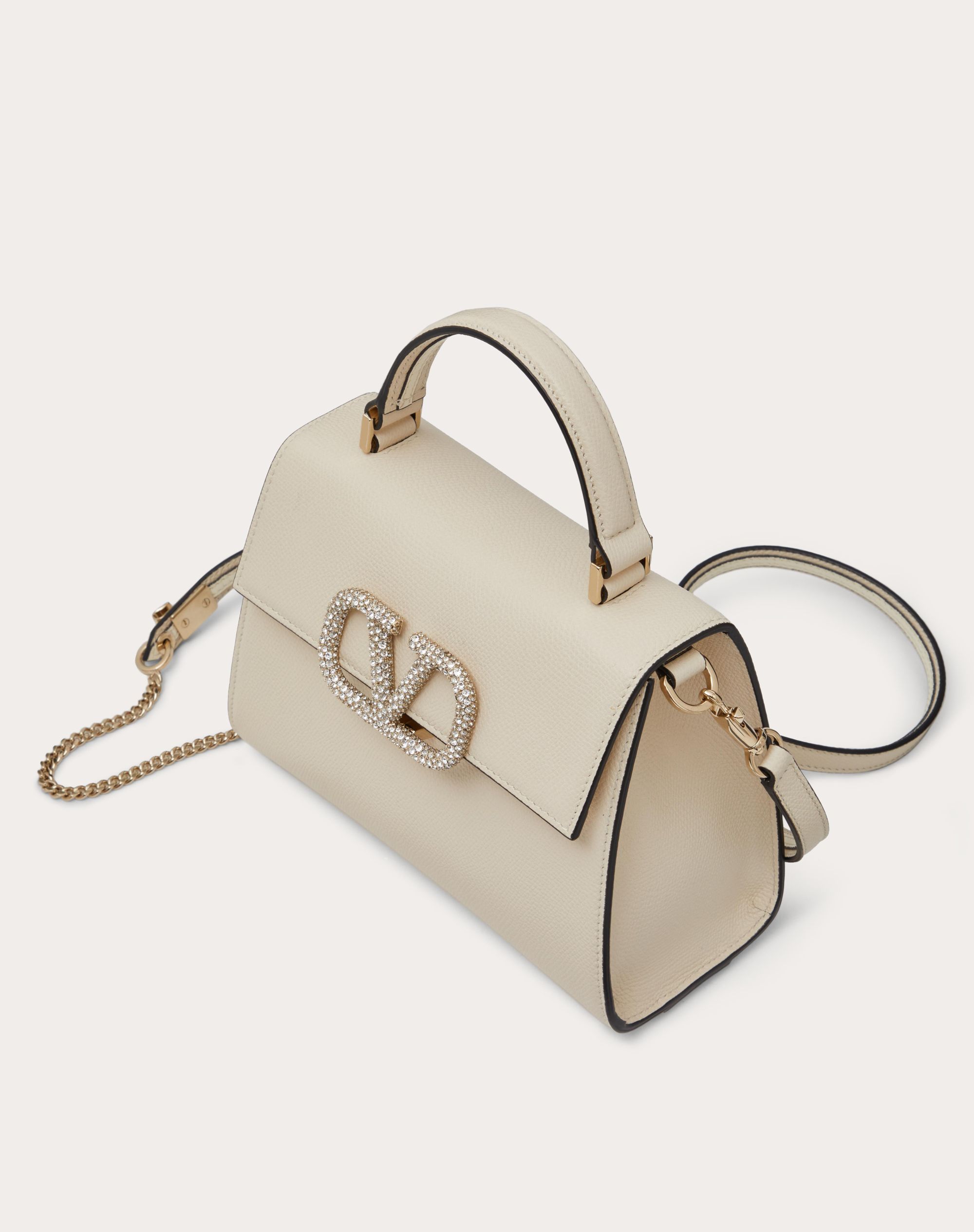 SMALL VSLING HANDBAG WITH JEWEL EMBROIDERY