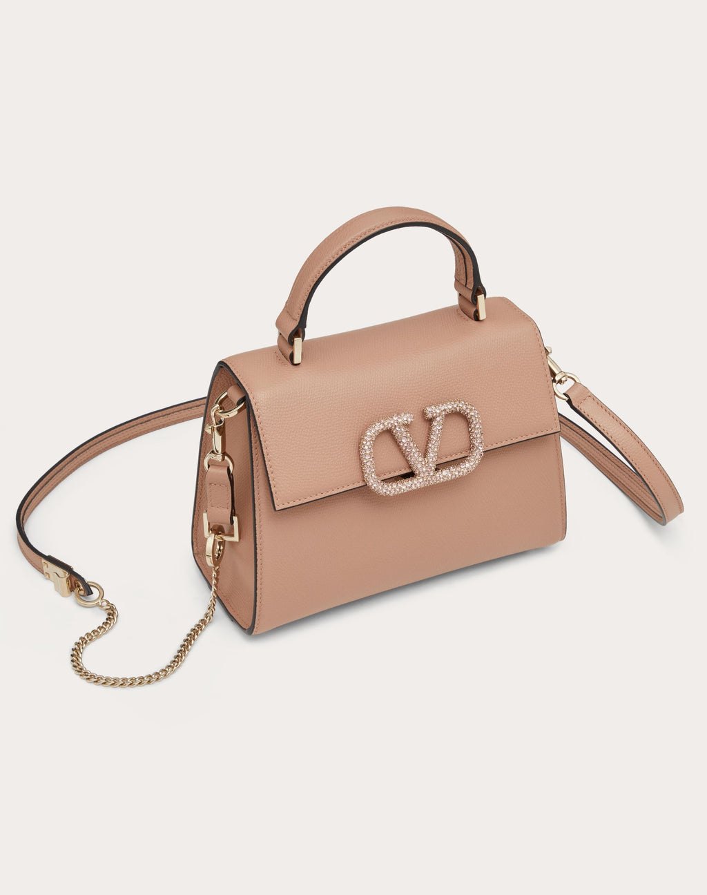 SMALL VSLING HANDBAG WITH JEWEL EMBROIDERY