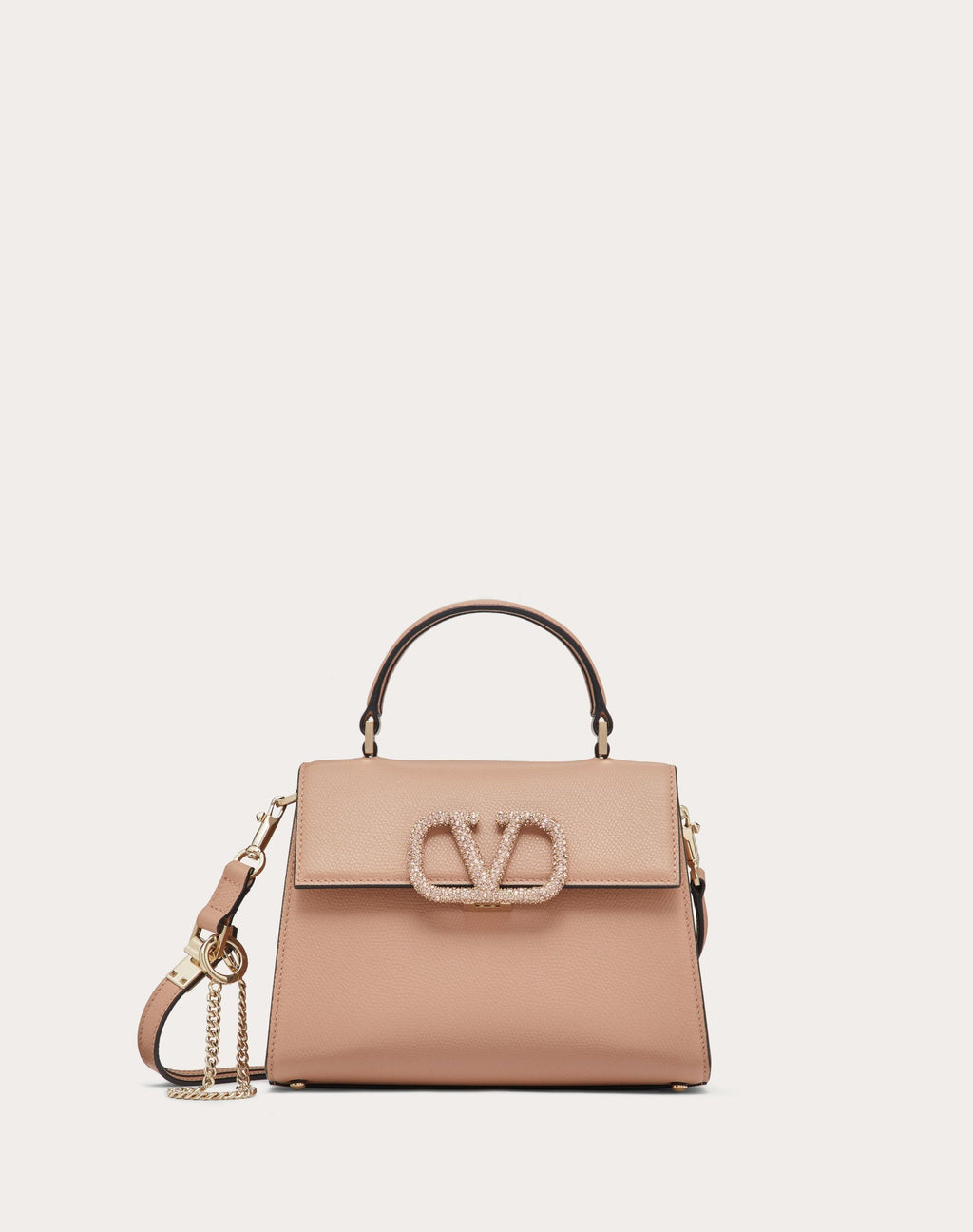 SMALL VSLING HANDBAG WITH JEWEL EMBROIDERY