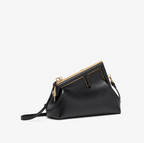 Black nappa leather bag