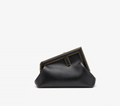 Black nappa leather bag