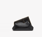 Black nappa leather bag