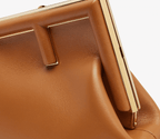 Fendi First Small Brown leather bag