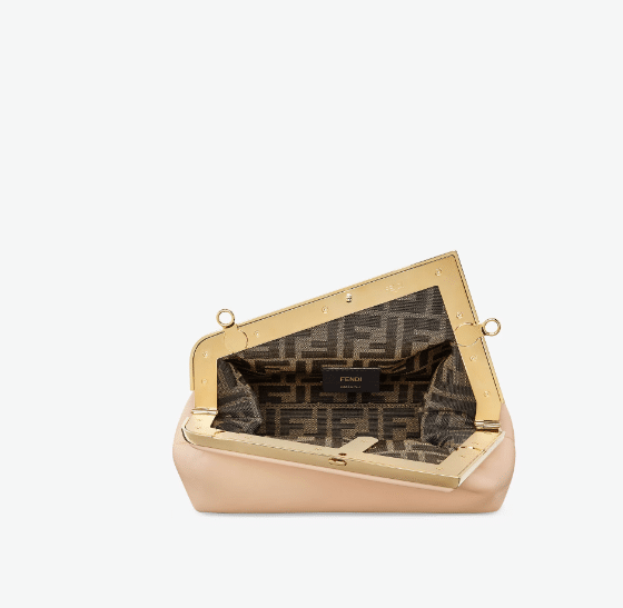Fendi First Small Pink leather bag