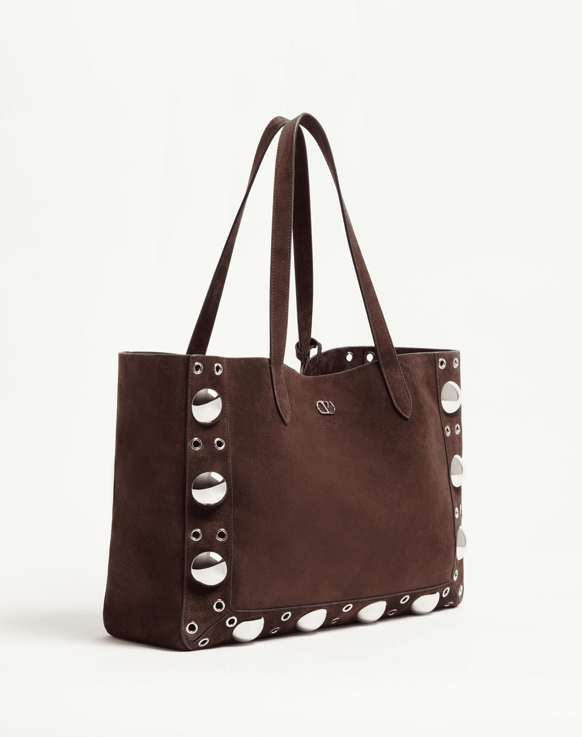 Valentino Garavani Nellcôte Suede Shopping Bag
