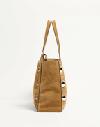 Valentino Garavani Nellcôte Suede Shopping Bag