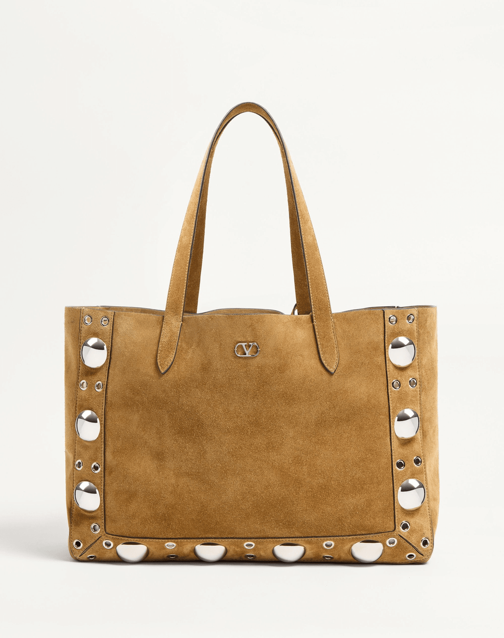 Valentino Garavani Nellcôte Suede Shopping Bag