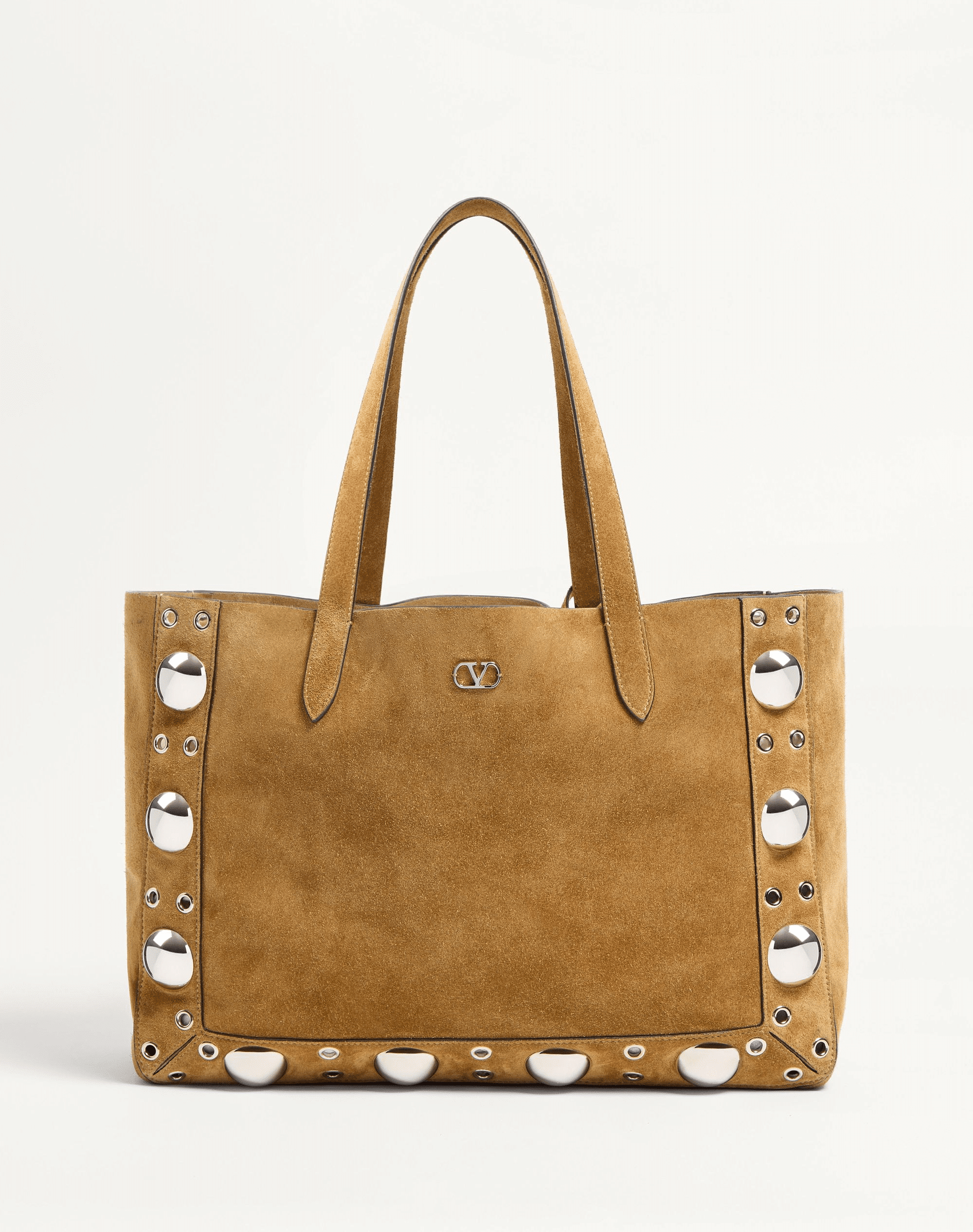 Valentino Garavani Nellcôte Suede Shopping Bag