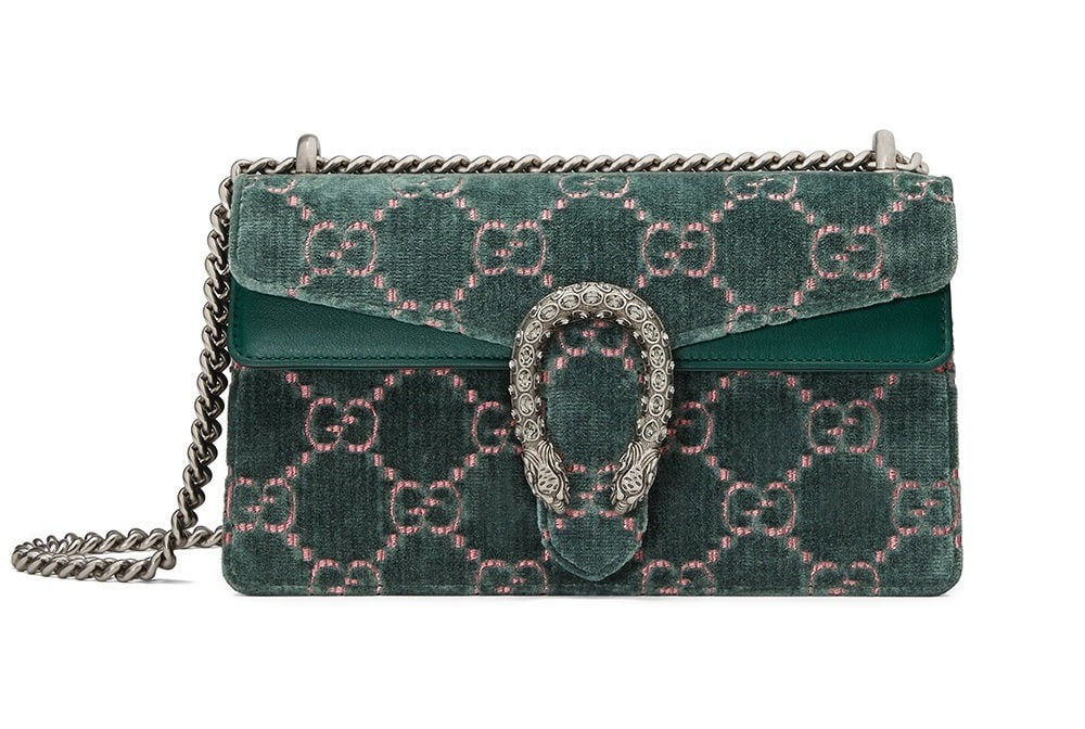 Gucci Dionysus GG Velvet Small Bag