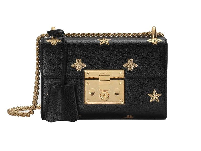 Gucci Padlock Bee Star small shoulder bag