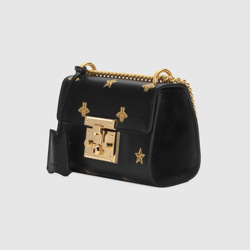 Gucci Padlock Bee Star small shoulder bag