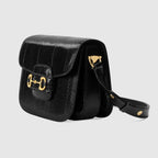 Gucci 1955 Horsebit snakeskin shoulder bag