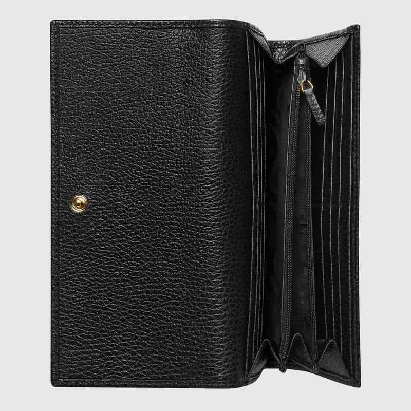 Gucci GG Marmont leather continental wallet