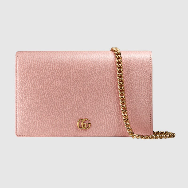Gucci GG Marmont leather mini chain bag