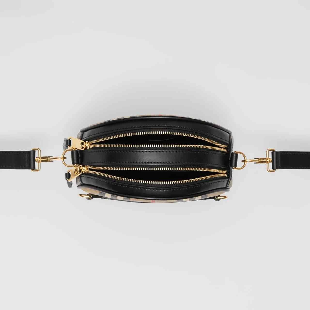 Burberry Icon Stripe E-canvas Louise Bag
