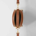 Burberry Logo Graphic Canvas and Leather Louise Bag