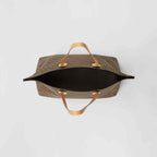 Burberry Large Monogram E-canvas Society Tote