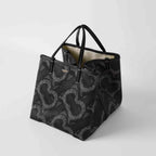 Burberry Mini Monogram Print E-canvas Beach Tote
