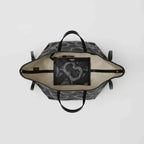 Burberry Mini Monogram Print E-canvas Beach Tote