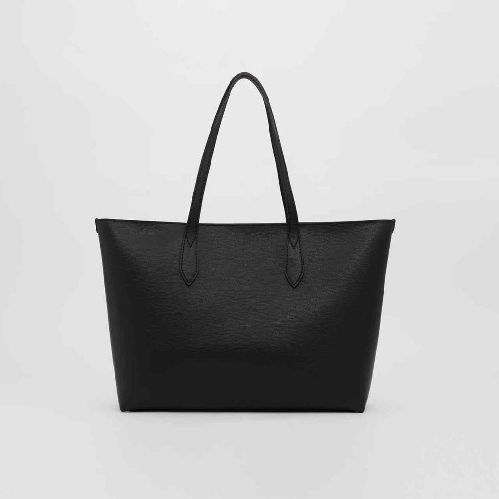 Burberry Medium Coated Leather Tote