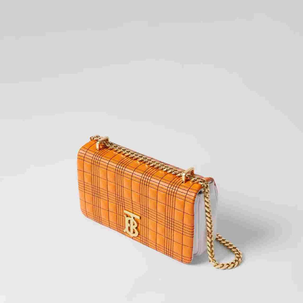 Burberry Small Quilted Tri-tone Lambskin Lola Bag