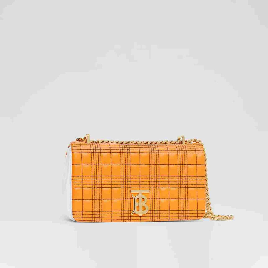 Burberry Small Quilted Tri-tone Lambskin Lola Bag