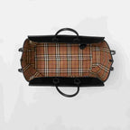 Burberry Check Merino Wool Cashmere Society Holdall