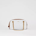 Burberry Small Two-tone Lambskin Double Cube Bag